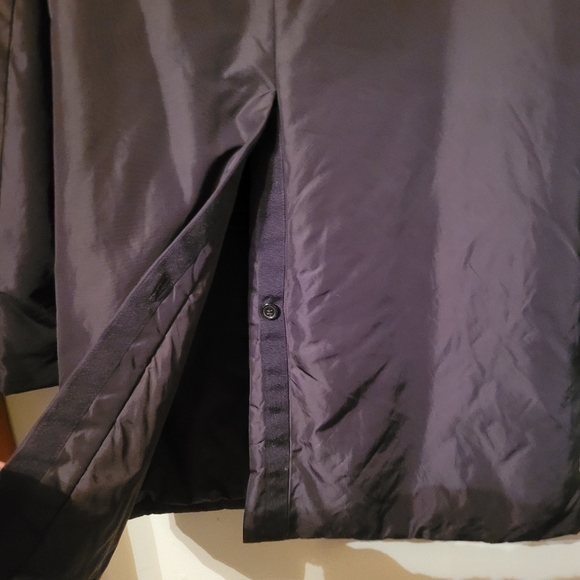 Club Monaco Men's Insulated Waterproof 3/4 Rain Jacket black XL - Picture 9 of 12